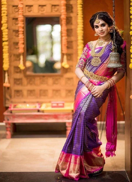 SF 271 Lichi Silk Designer Wedding Wear Saree Wholesale Shop In Surat
